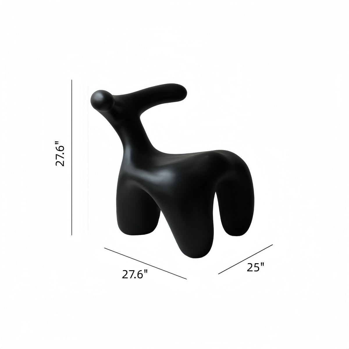 Snail-Shaped Coffee Table Wabi-Sabi Style Art Sculpture Irregularly Shaped Coffee Table Fiberglass