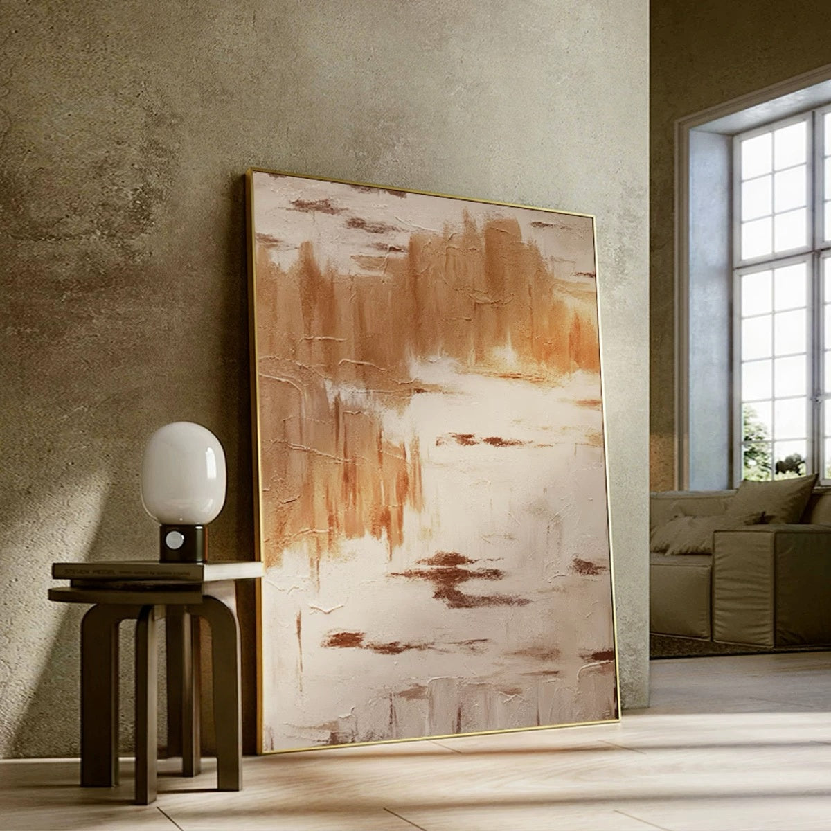 Elysian Reverie: A Hand - Painted Ode to Dreams