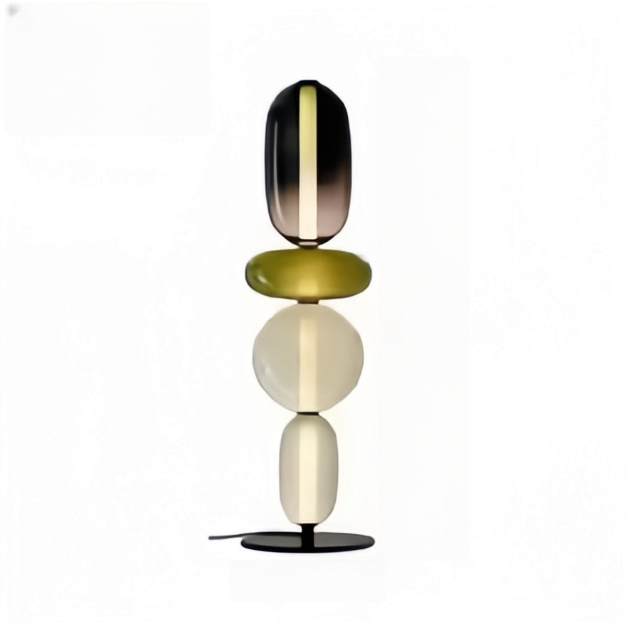 Handcrafted Glass Table Lamp – Elegant & Versatile Lighting for Any Space