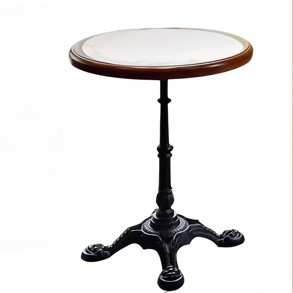 Vintage Solid Wood & Sintered Stone Table Coffee Dining Table for Any Space