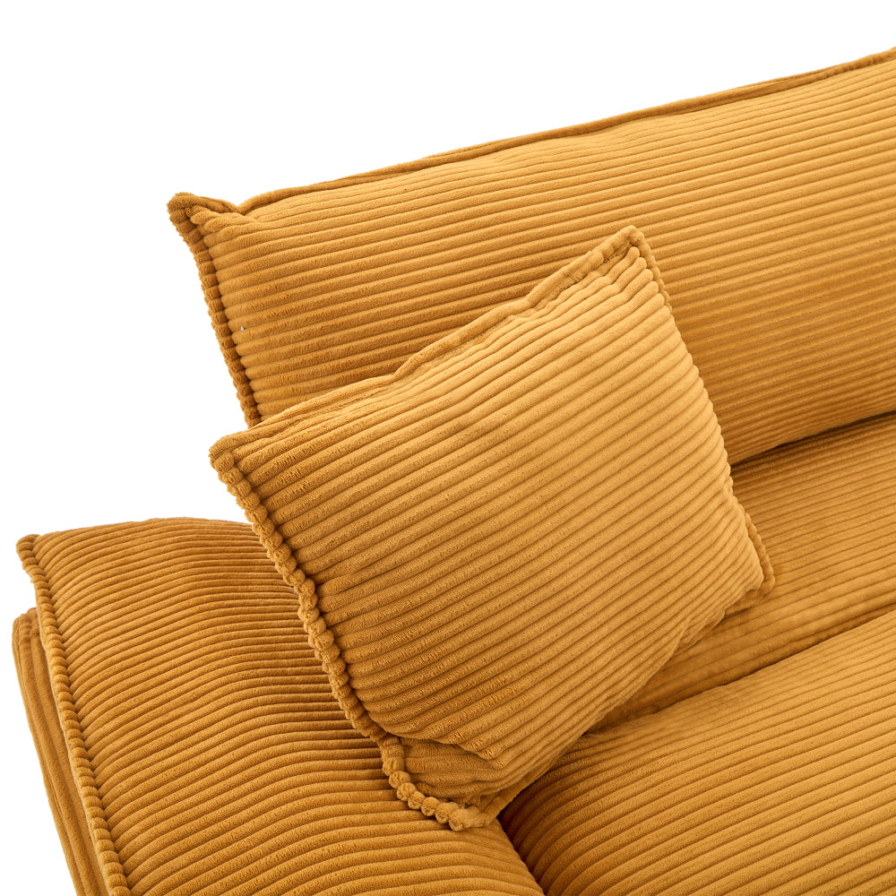 Sofa and Loveseat Set Sofa Sleeper Loveseat with Pillows For Bedroom, Living Room, Apartment