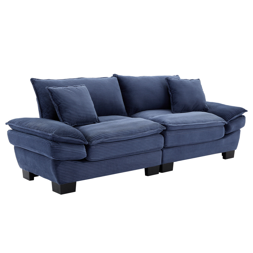 Sofa and Loveseat Set Sofa Sleeper Loveseat with Pillows For Bedroom, Living Room, Apartment