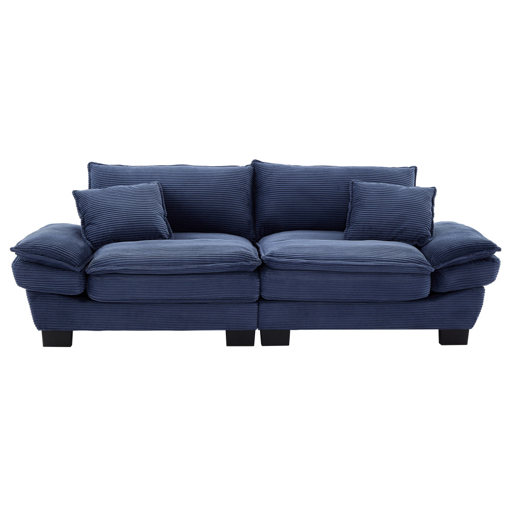 Sofa and Loveseat Set Sofa Sleeper Loveseat with Pillows For Bedroom, Living Room, Apartment