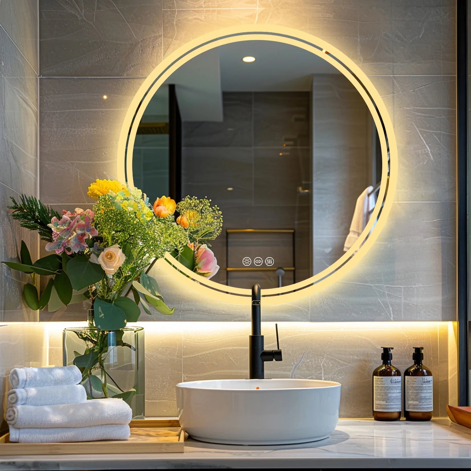Bathroom Mirror with Light - motivodecor.com