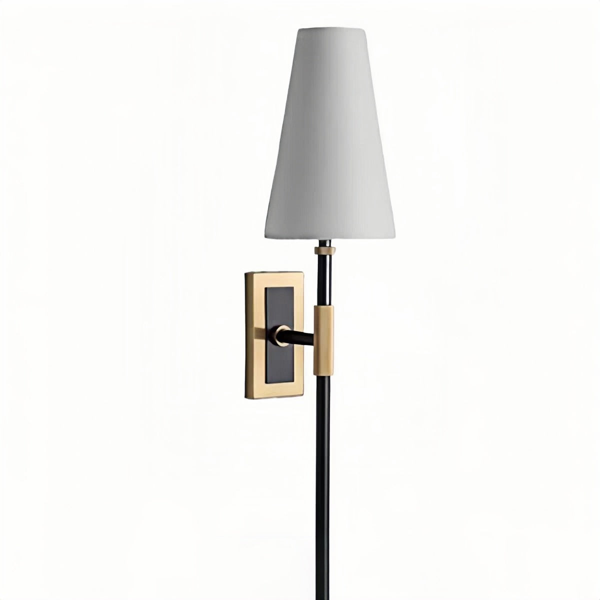 Vintage Brass Wall Light - Minimalist Wall Lamp for Bedroom & Living Room