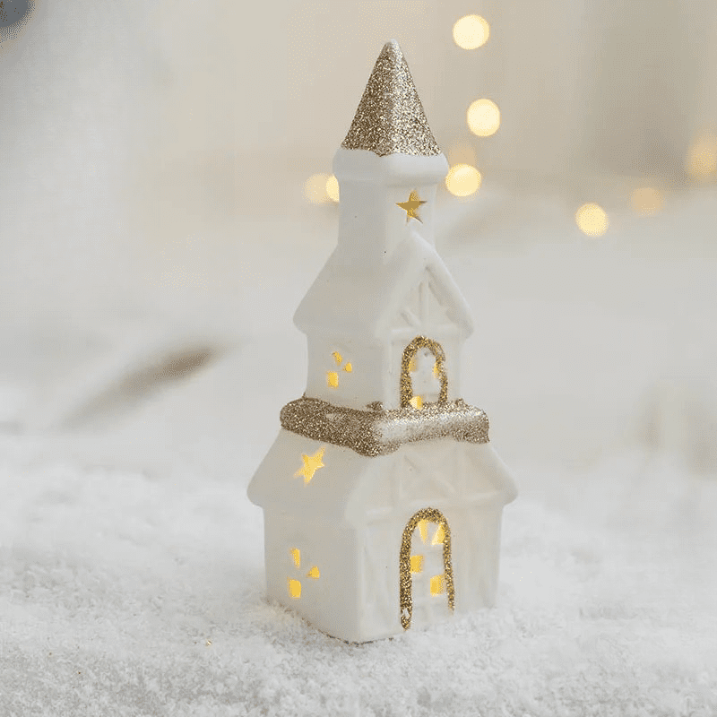 Christmas Ceramic Ornament | Ambiance Lights Decor