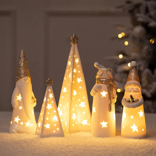 Christmas Ceramic Ornament | Ambiance Lights Decor - motivodecor.com