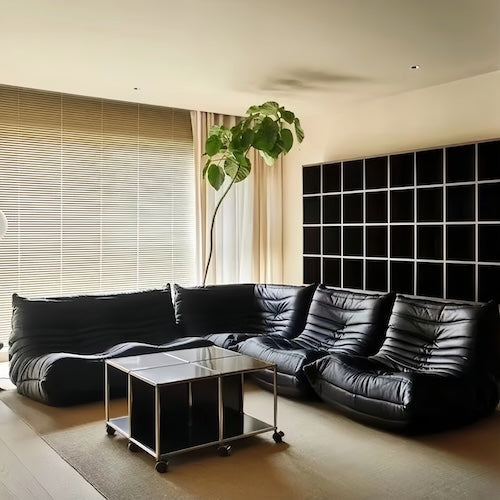 Discover the Ultimate Comfort: The TOGO Black Sofa - motivodecor.com