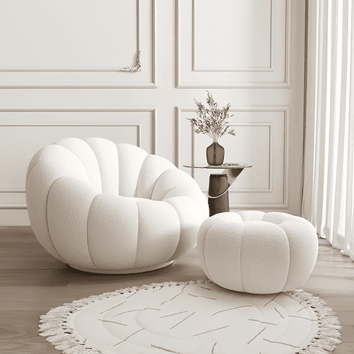 Fluffy Chair - motivodecor.com