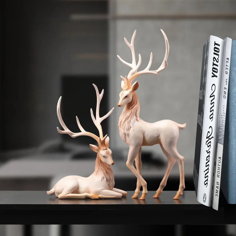 Deer Statue - Elegance in Home Decoration Ornaments - motivodecor.com