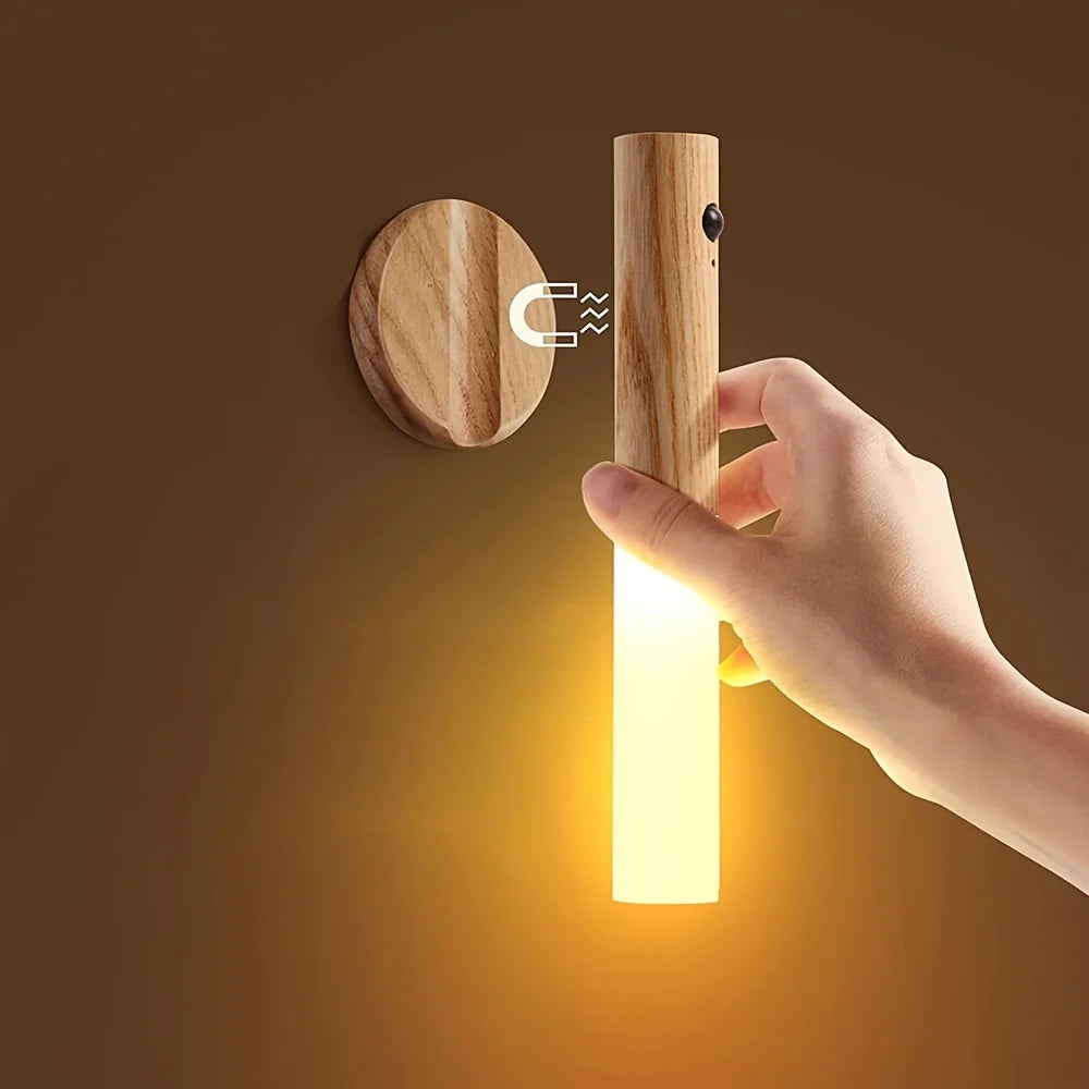 LED USB Night Light - Magnetic Wall Lamp for Bedrooms - motivodecor.com