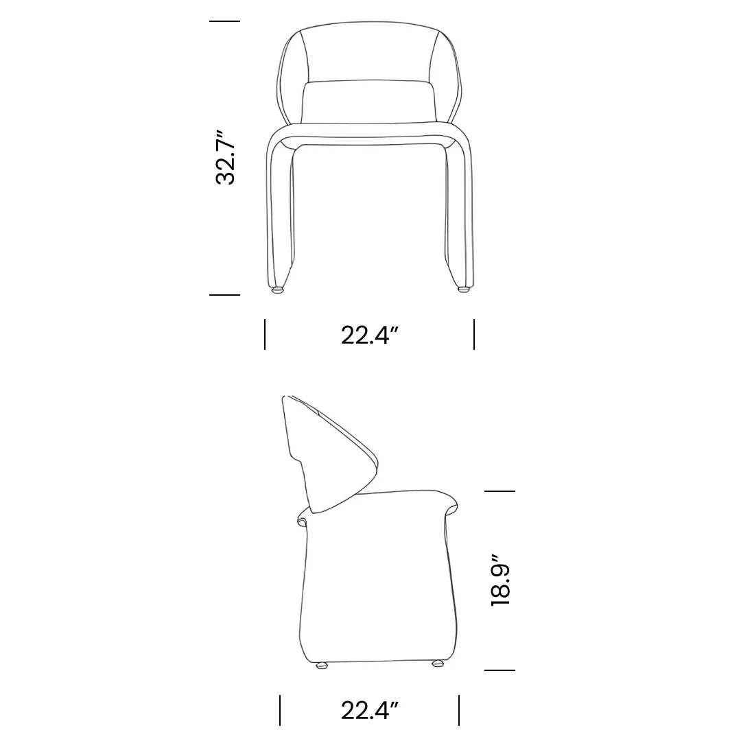 Monica Suit Chair - Stylish and Supportive Workspace Seating