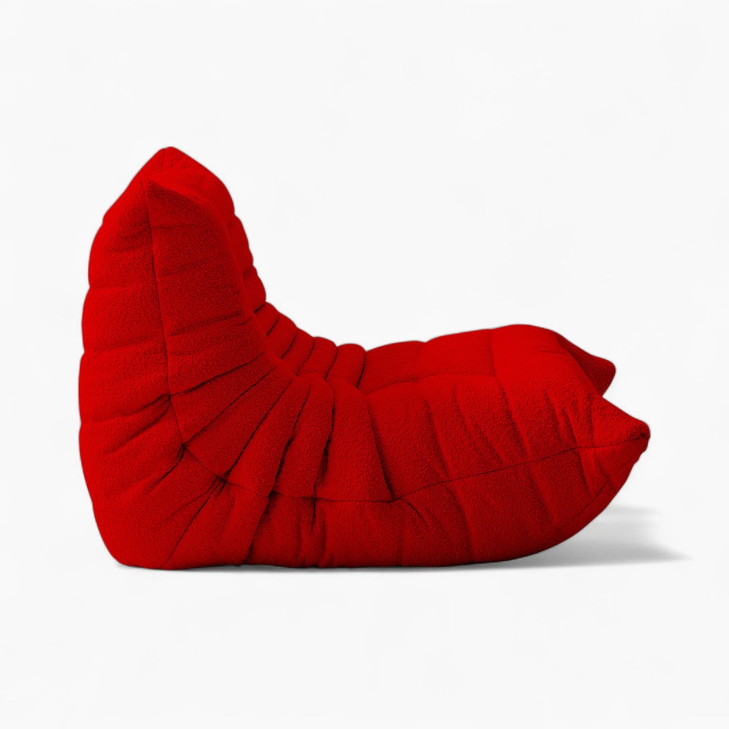 Togo Fireside Chair Replica by Michel Ducaroy for Ligne Roset in Bouclé