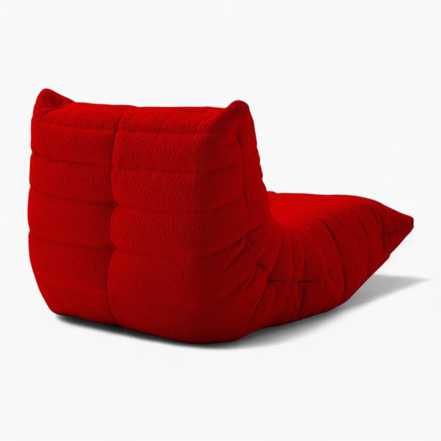 Togo Fireside Chair Replica by Michel Ducaroy for Ligne Roset in Bouclé