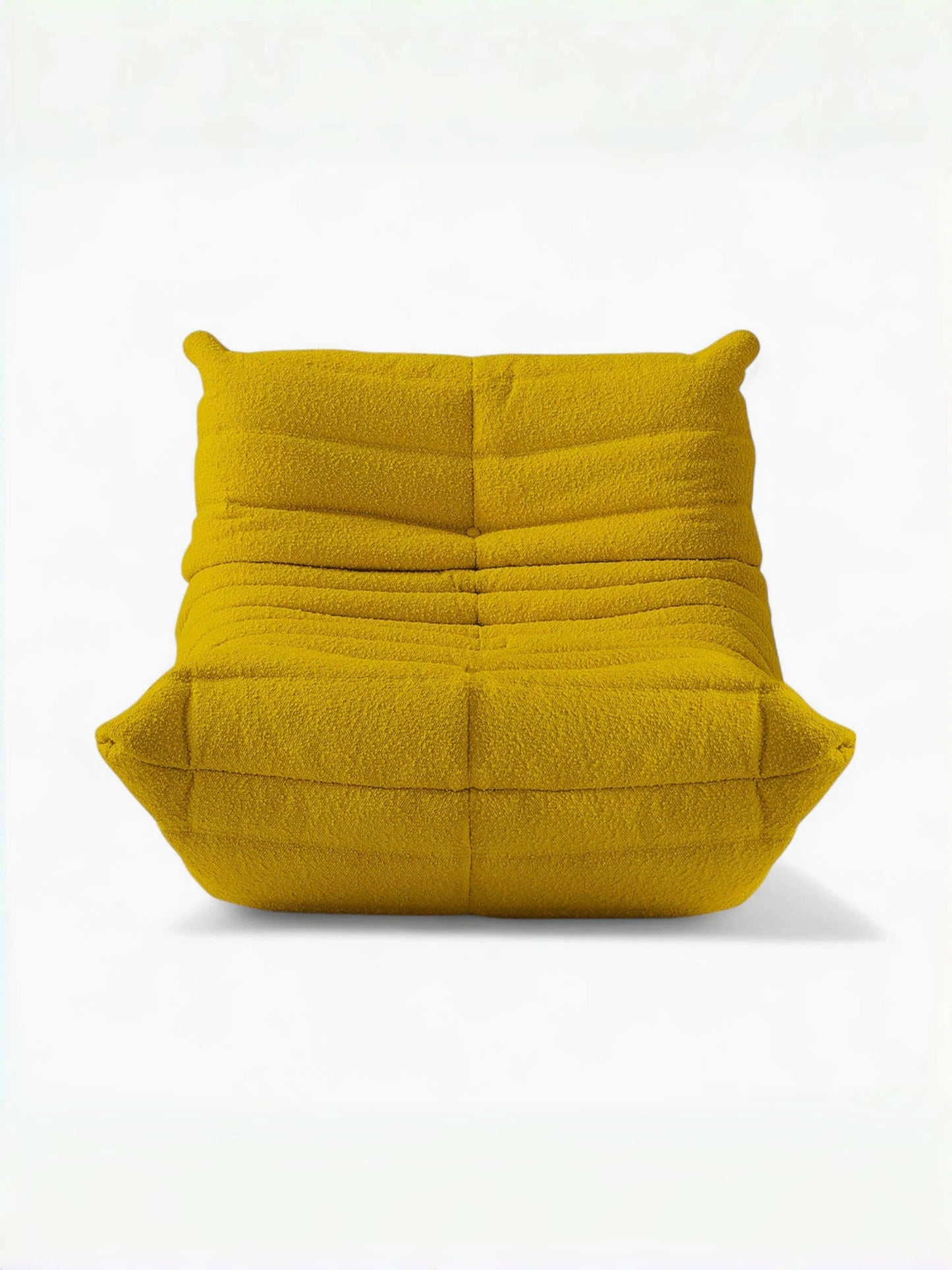 Togo Fireside Chair Replica by Michel Ducaroy for Ligne Roset in Bouclé