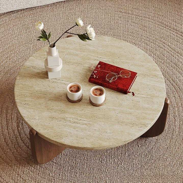 Travertine Coffee Table - motivodecor.com