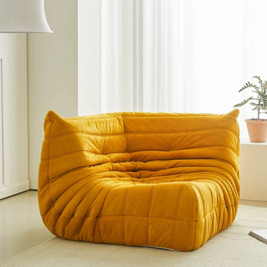 Yellow corner sofa - motivodecor.com
