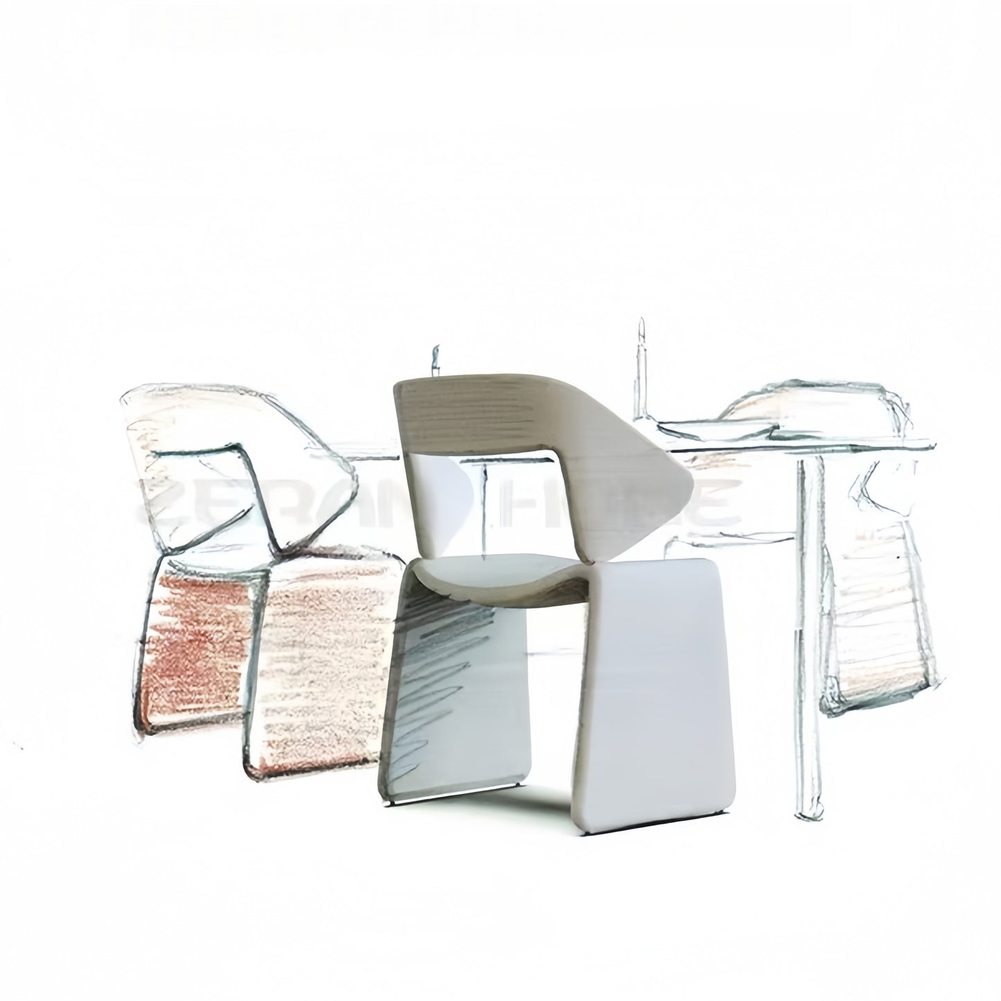 Monica Suit Chair - Stylish and Supportive Workspace Seating