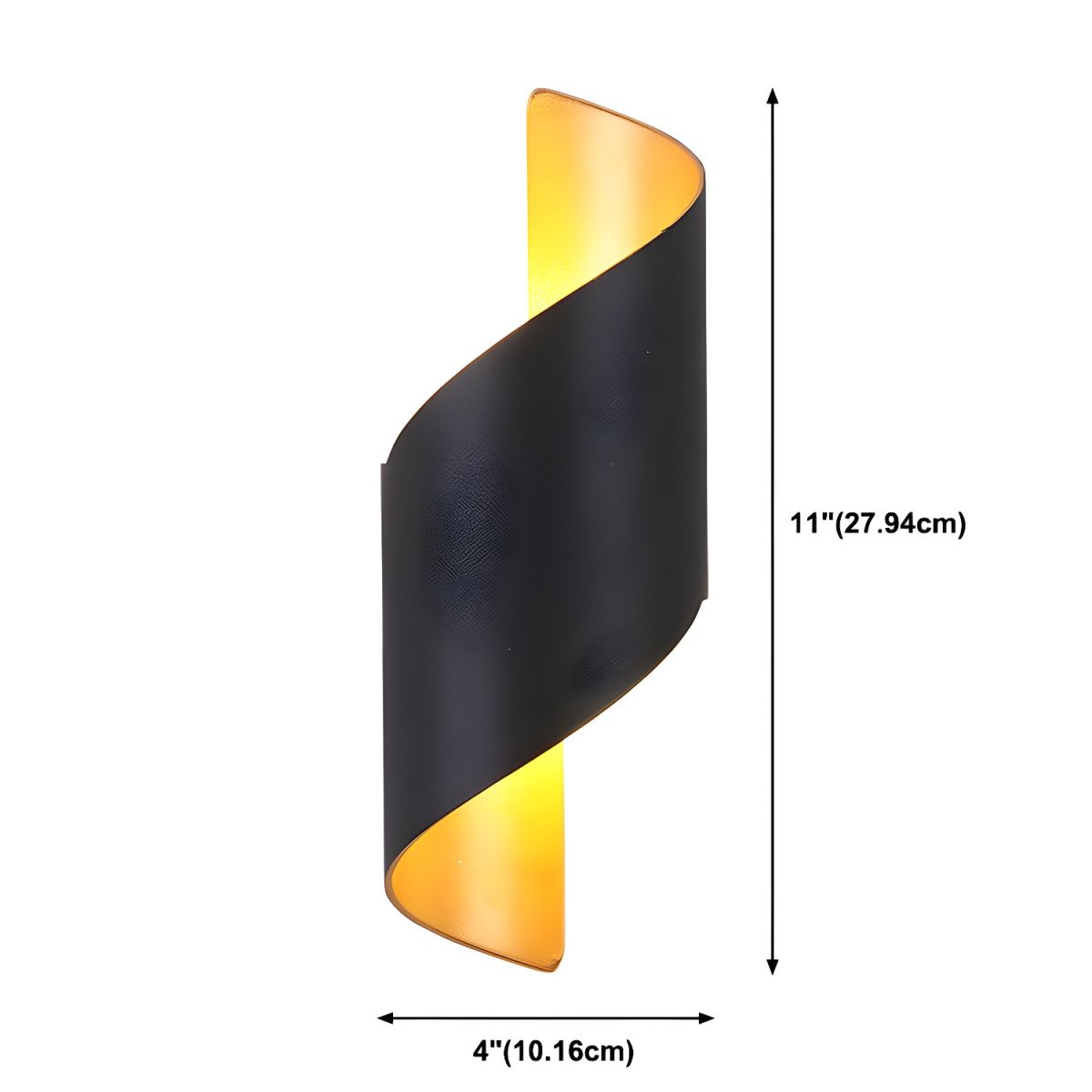 Postmodern Wall Light: Unique 2-Light Metal Wall Sconce for Modern Decor