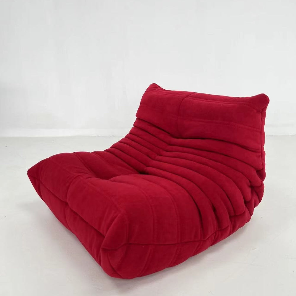 Red bean bag chair - motivodecor.com
