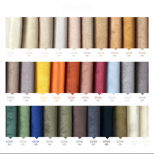 Ensemble de canapés Togo en velours côtelé - Style et confort modernes