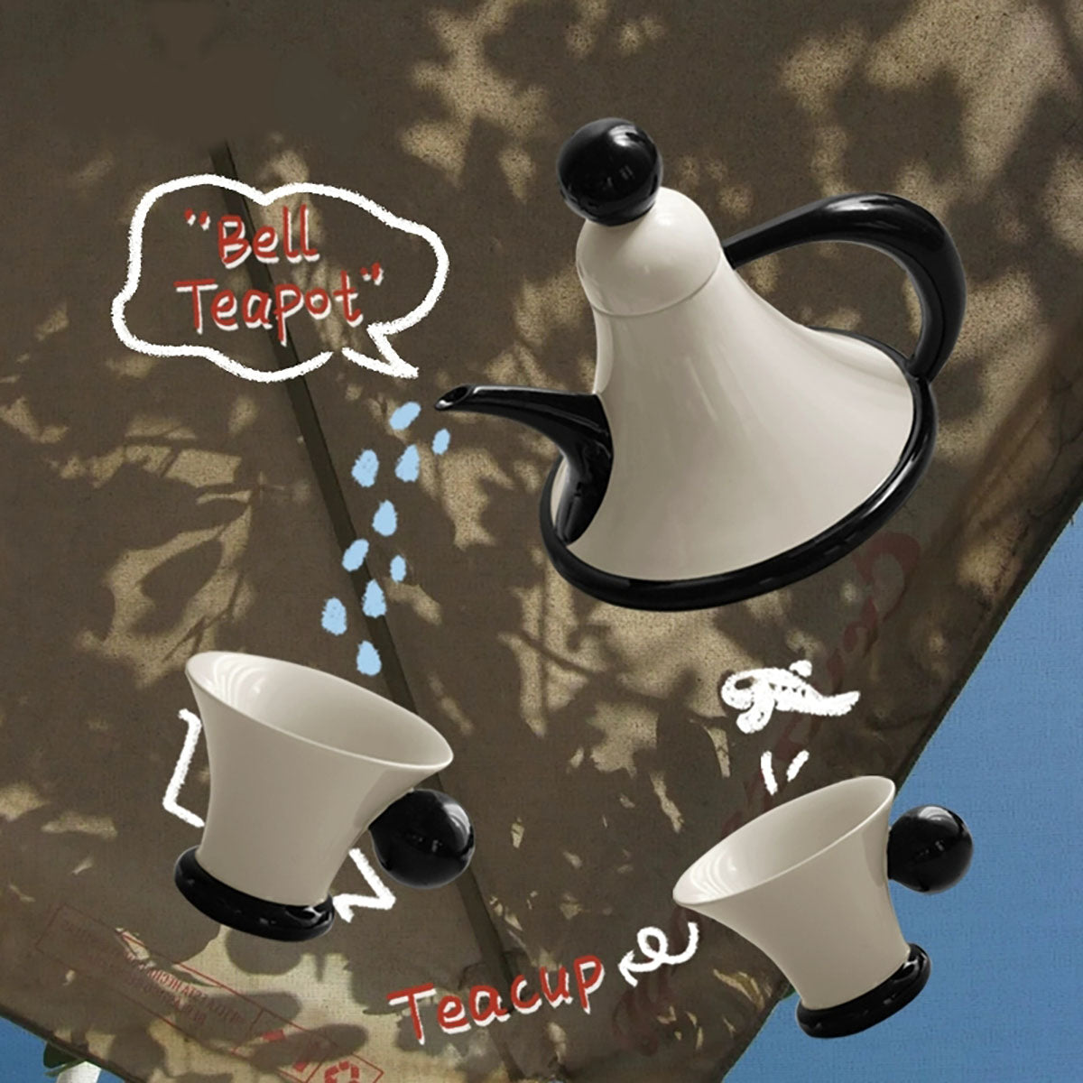 Teapot Set - Vintage-Style Elegant Home Afternoon Tea Set