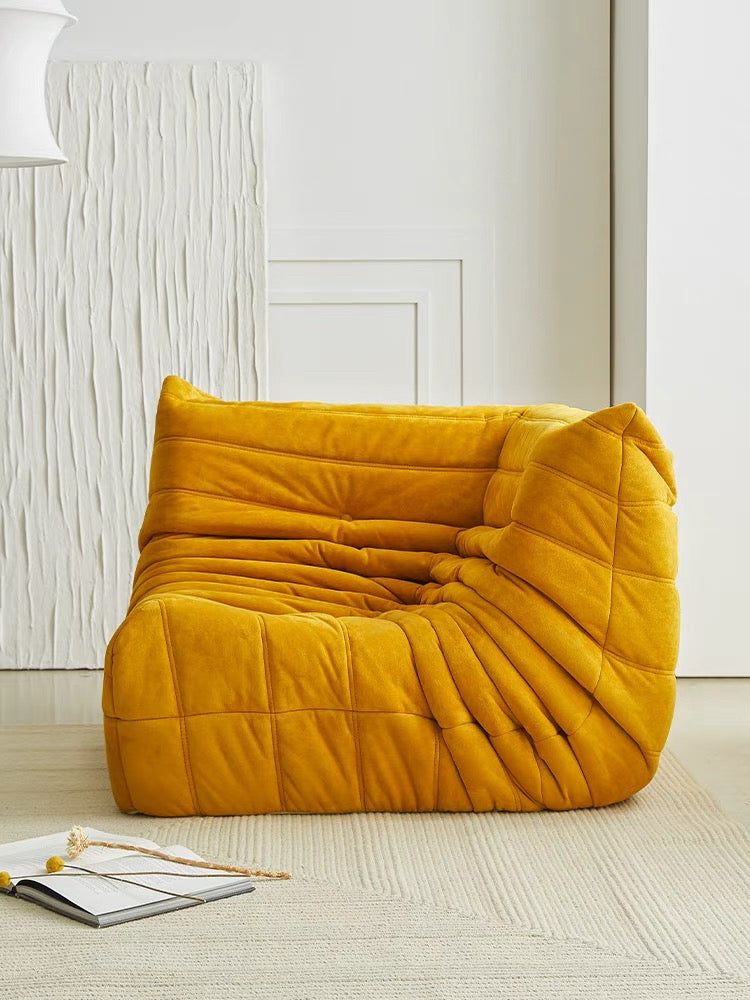 togo yellow corner sofa - motivodecor.com