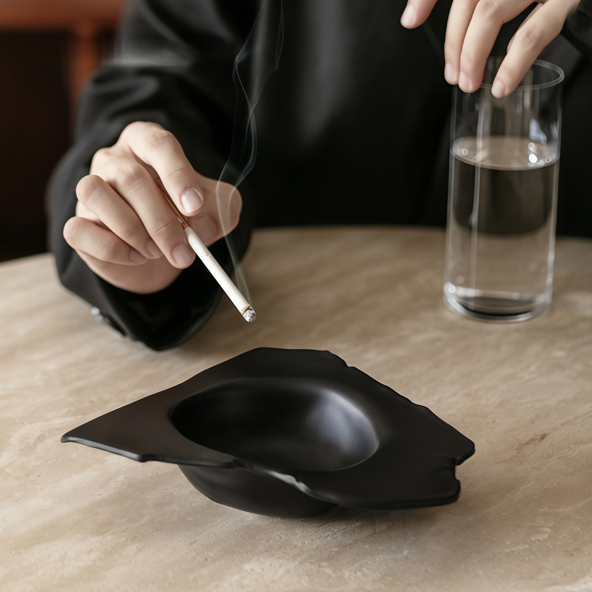 Ashtray - Nordic Minimalist Wabi-Sabi Style Niche Design Decorative Piece