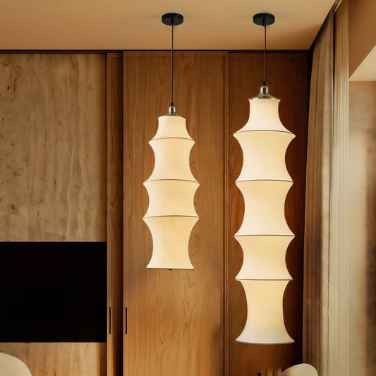 Hanging Pendant Light - Vintage Retro Bamboo Chandelier for Any Room