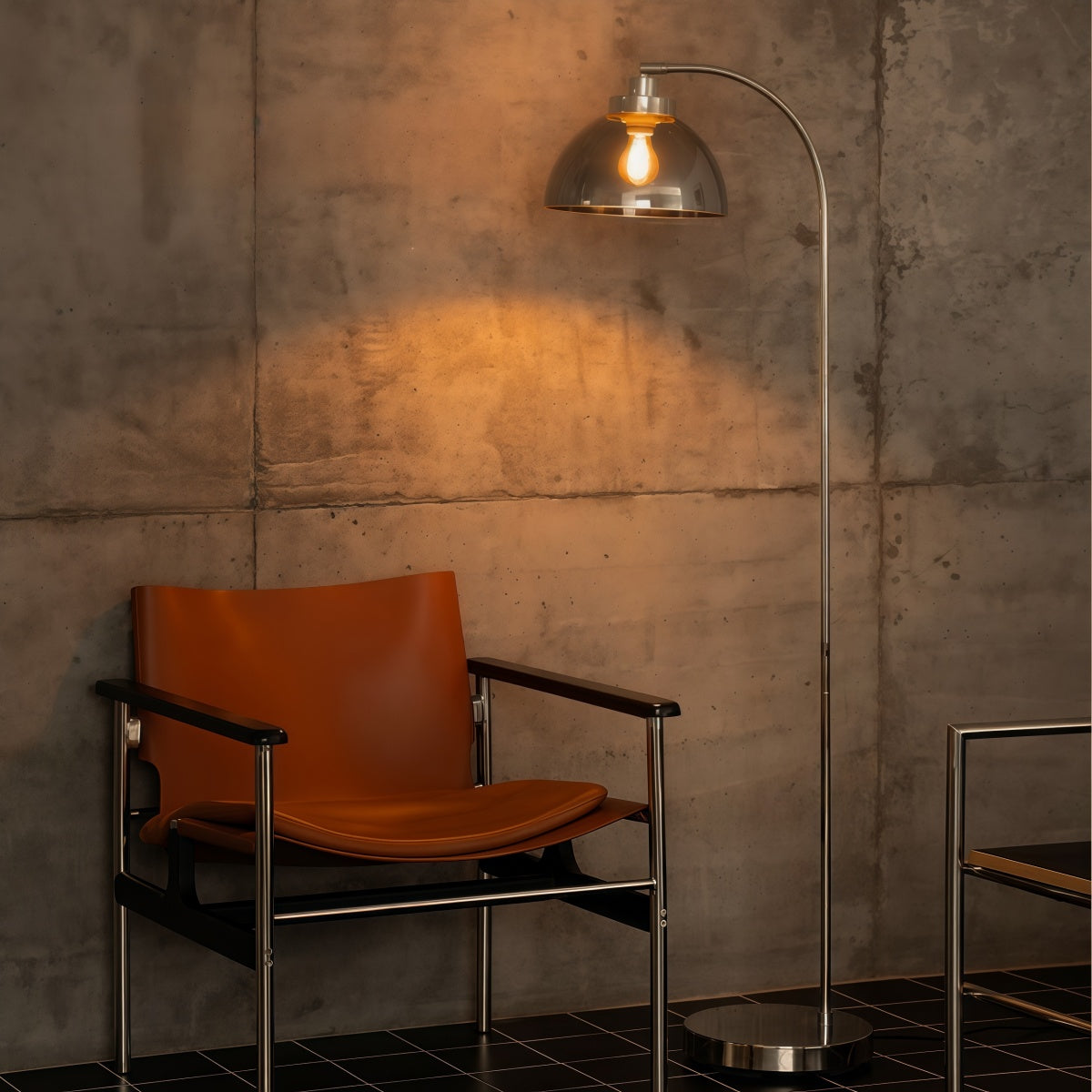 Mirror Floor Lamp Atmospheric Floor LampHigh-End Artistic Lamp