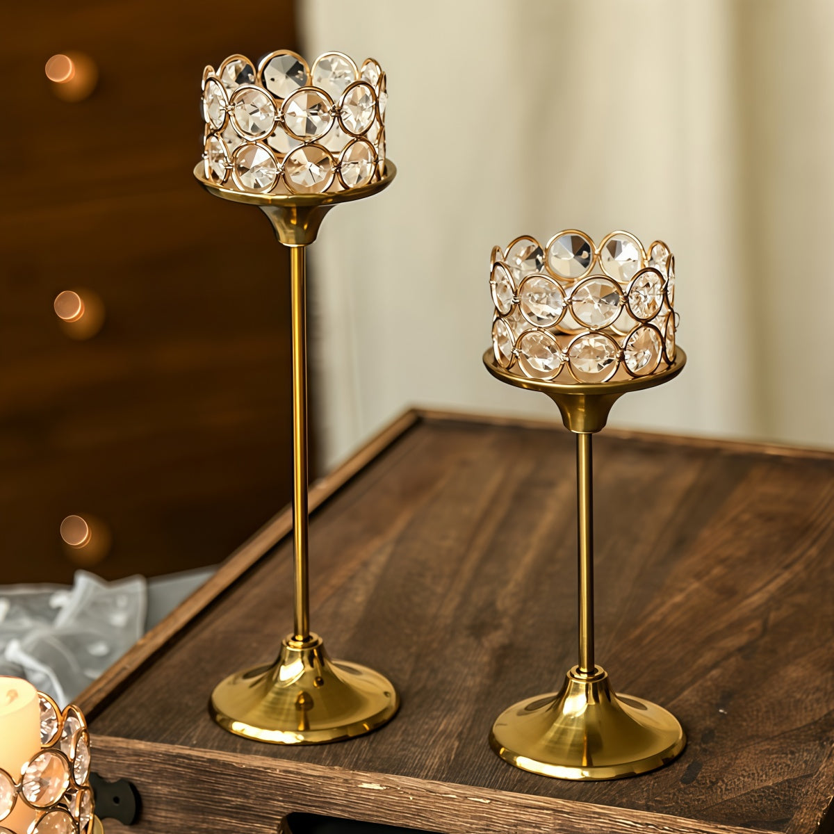 Desktop Ornament - Luxurious Aromatherapy Candle Holders & Decor