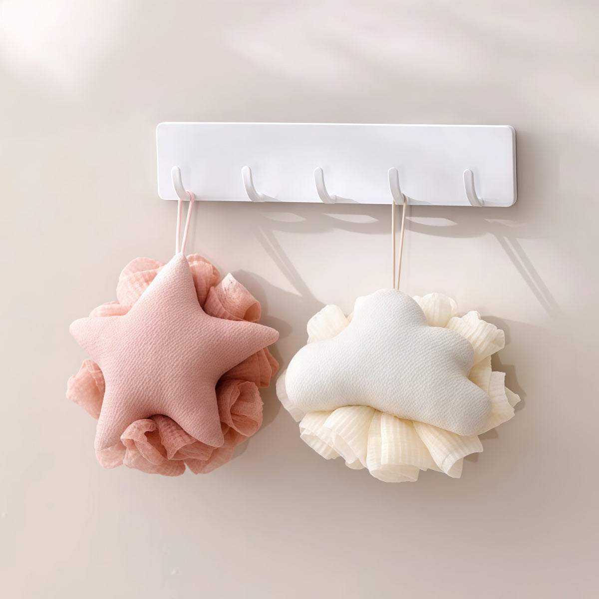 Sponge Bath - Exquisite Double-Layered Soft Bath Sponge with Exfoliating Towel