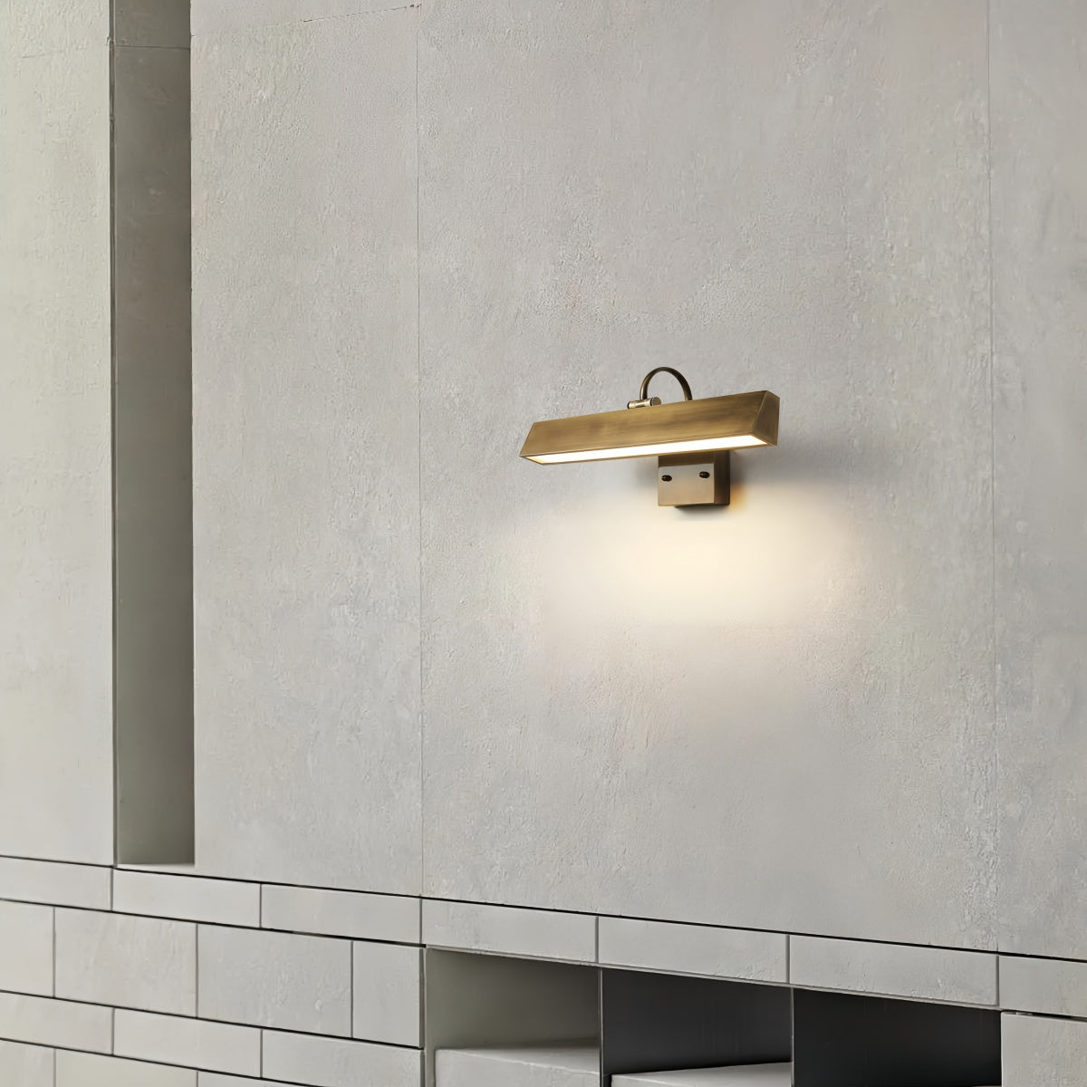 All-Copper Outdoor Waterproof Wall Light—Suitable For Storefront Signage Vanity Mirrors And Artwork Illumination