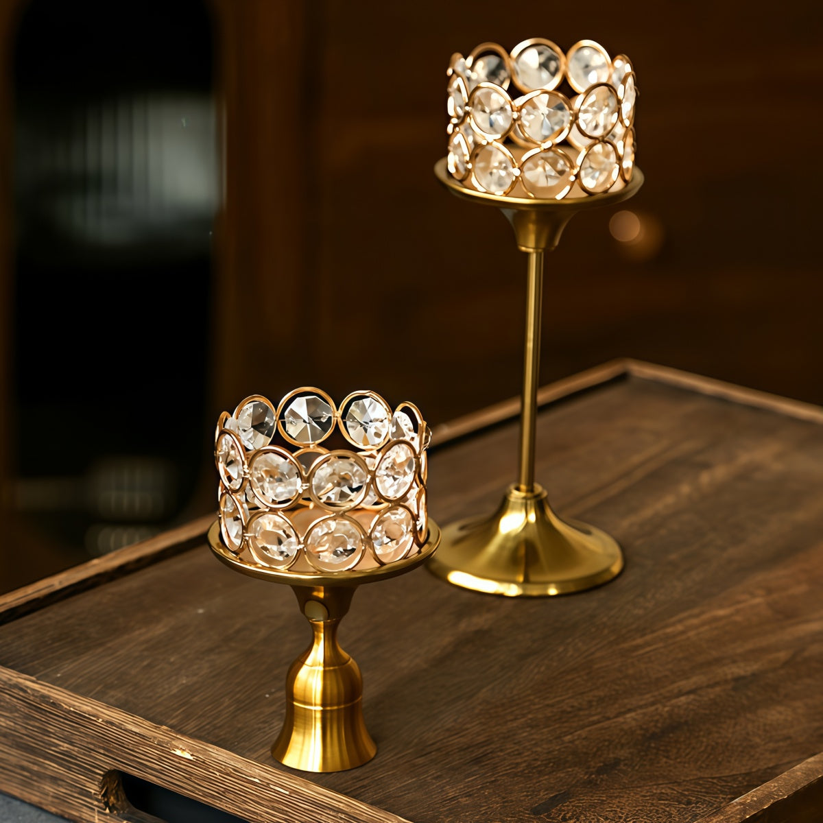 Desktop Ornament - Luxurious Aromatherapy Candle Holders & Decor