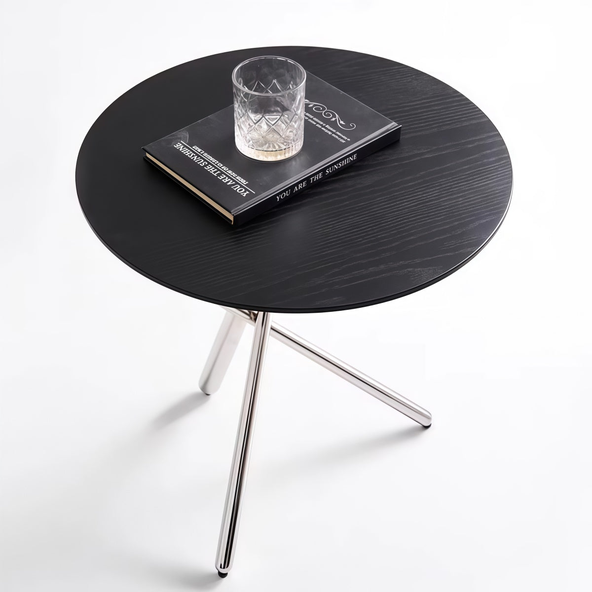 Minimalist Sofa Side Table | Elegant Stainless Steel Corner Table