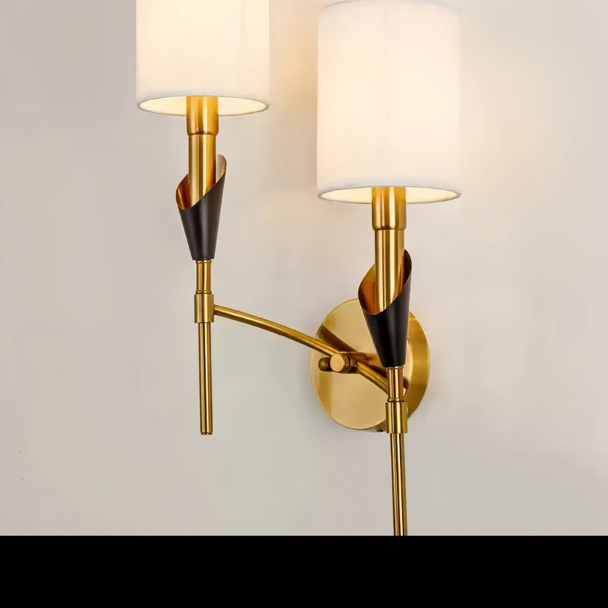 Postmodern Nordic Style Light Luxury Retro Hallway Bedroom Lighting Bedside Lamp Living Room Background Wall Lamp