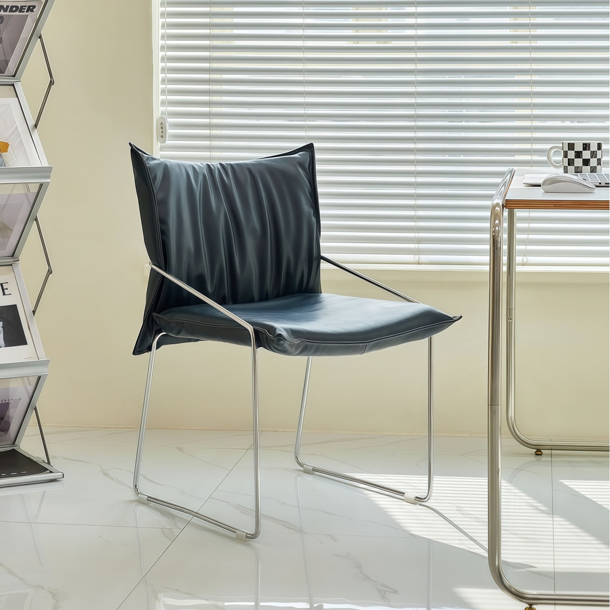 Antique Office Chair - Vintage Light Luxury Dining & Minimalist Lounge Chair