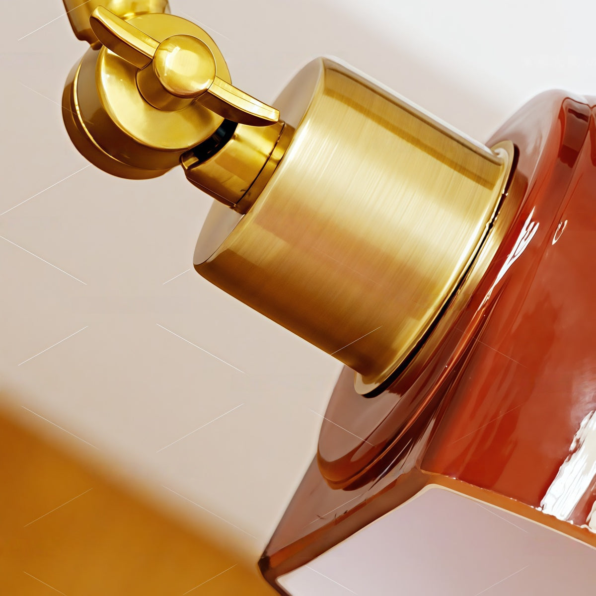 Swing Arm Wall Lamp - Vintage American Retro Style for Study & Living Room