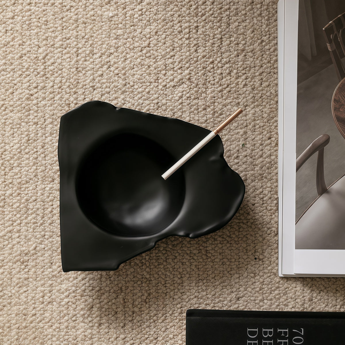 Ashtray - Nordic Minimalist Wabi-Sabi Style Niche Design Decorative Piece