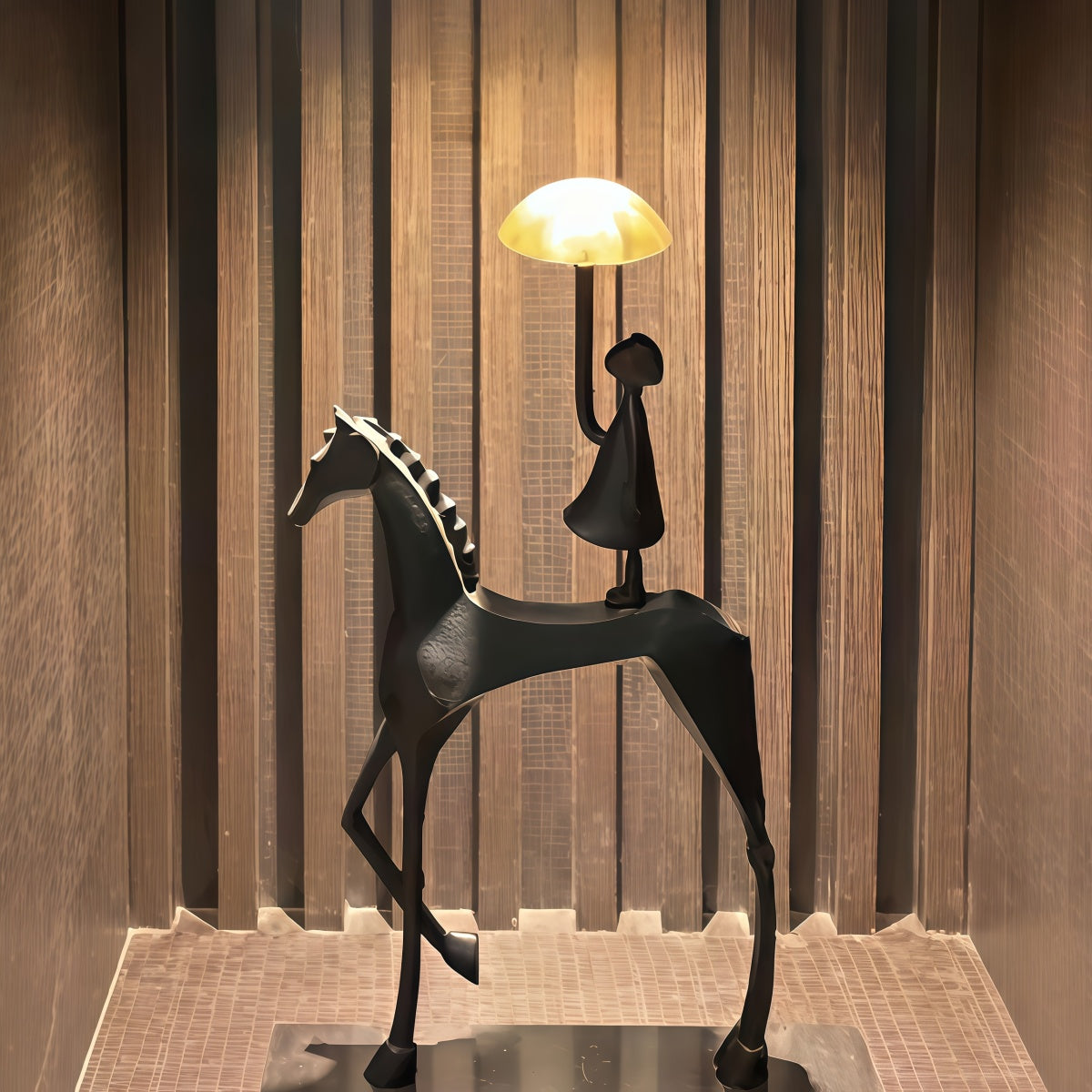 Minimalist Modern Horse Decorative Piece