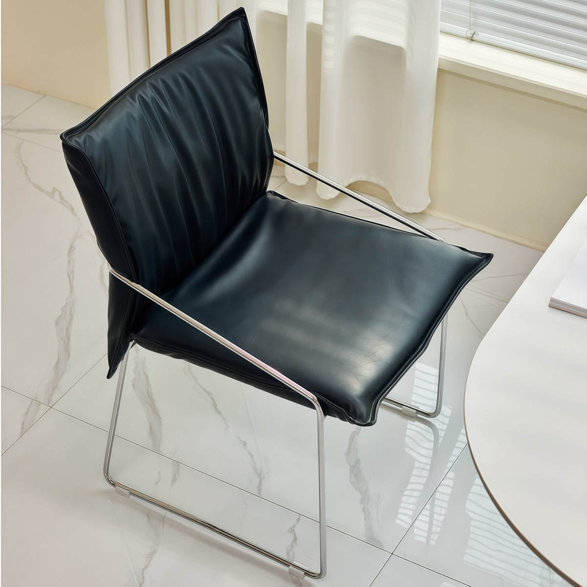 Antique Office Chair - Vintage Light Luxury Dining & Minimalist Lounge Chair