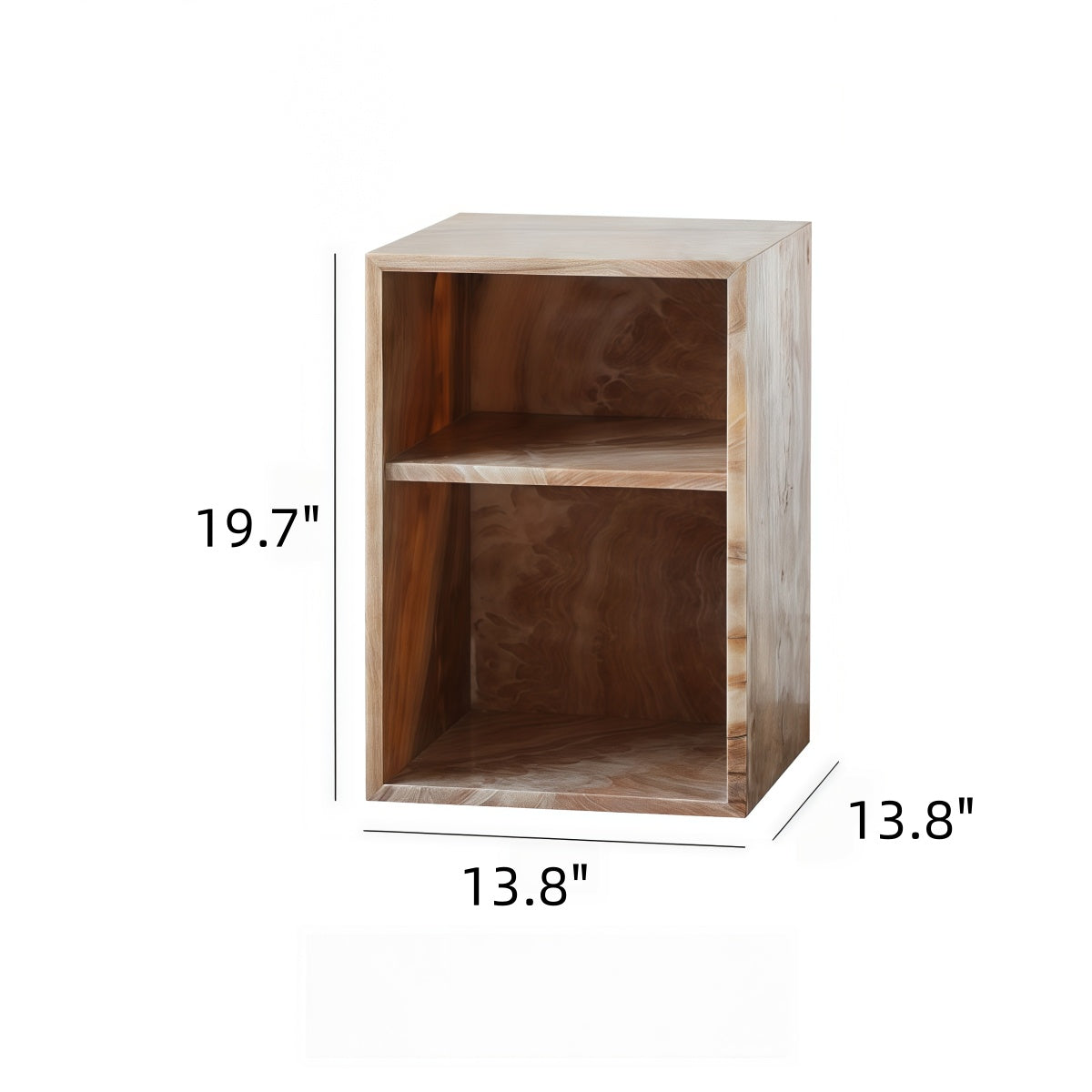 Natural Persian Jade Marble Square Side Table End Table Nightstand