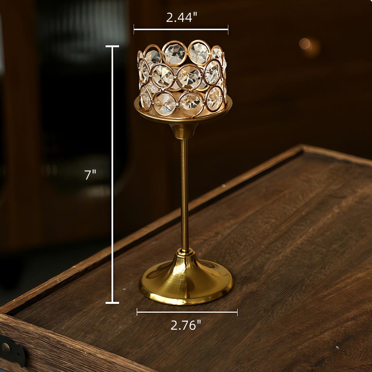Desktop Ornament - Luxurious Aromatherapy Candle Holders & Decor