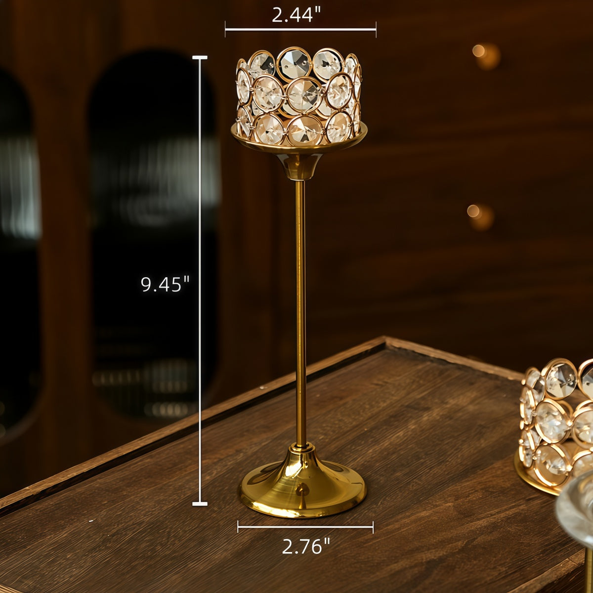 Desktop Ornament - Luxurious Aromatherapy Candle Holders & Decor