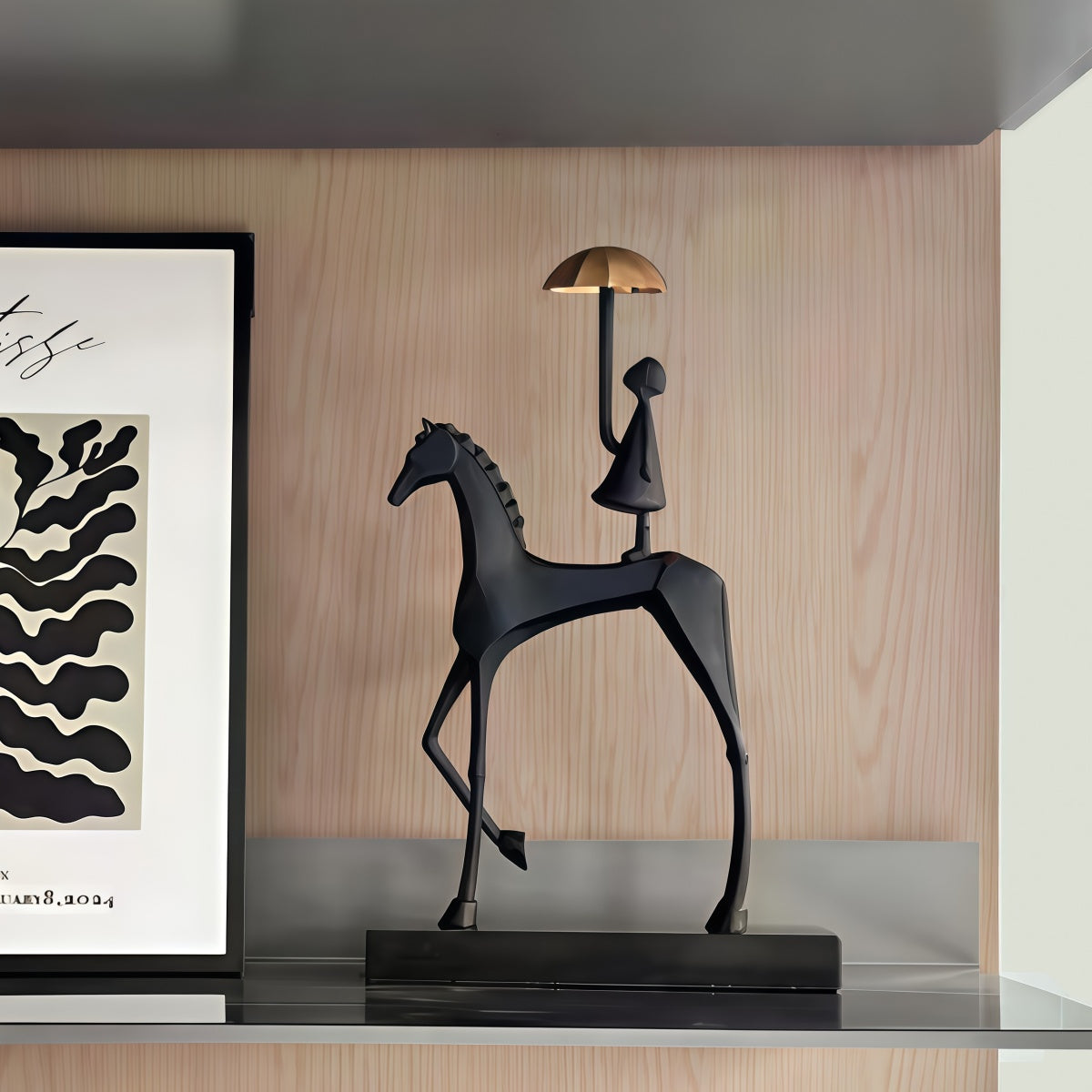 Minimalist Modern Horse Decorative Piece