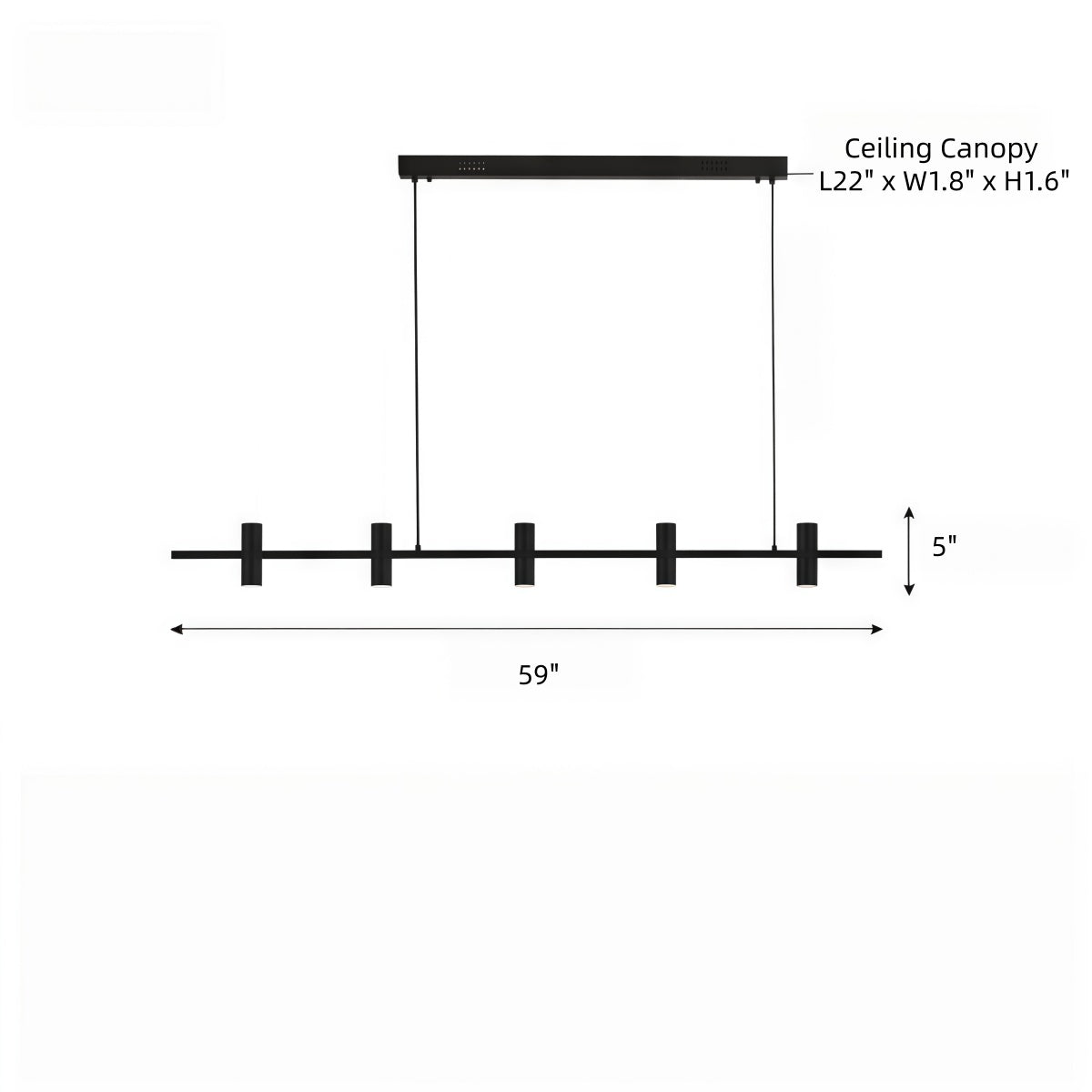Italian Minimalist Black Travertine Pendant Light for Dining Rooms Studios Studies