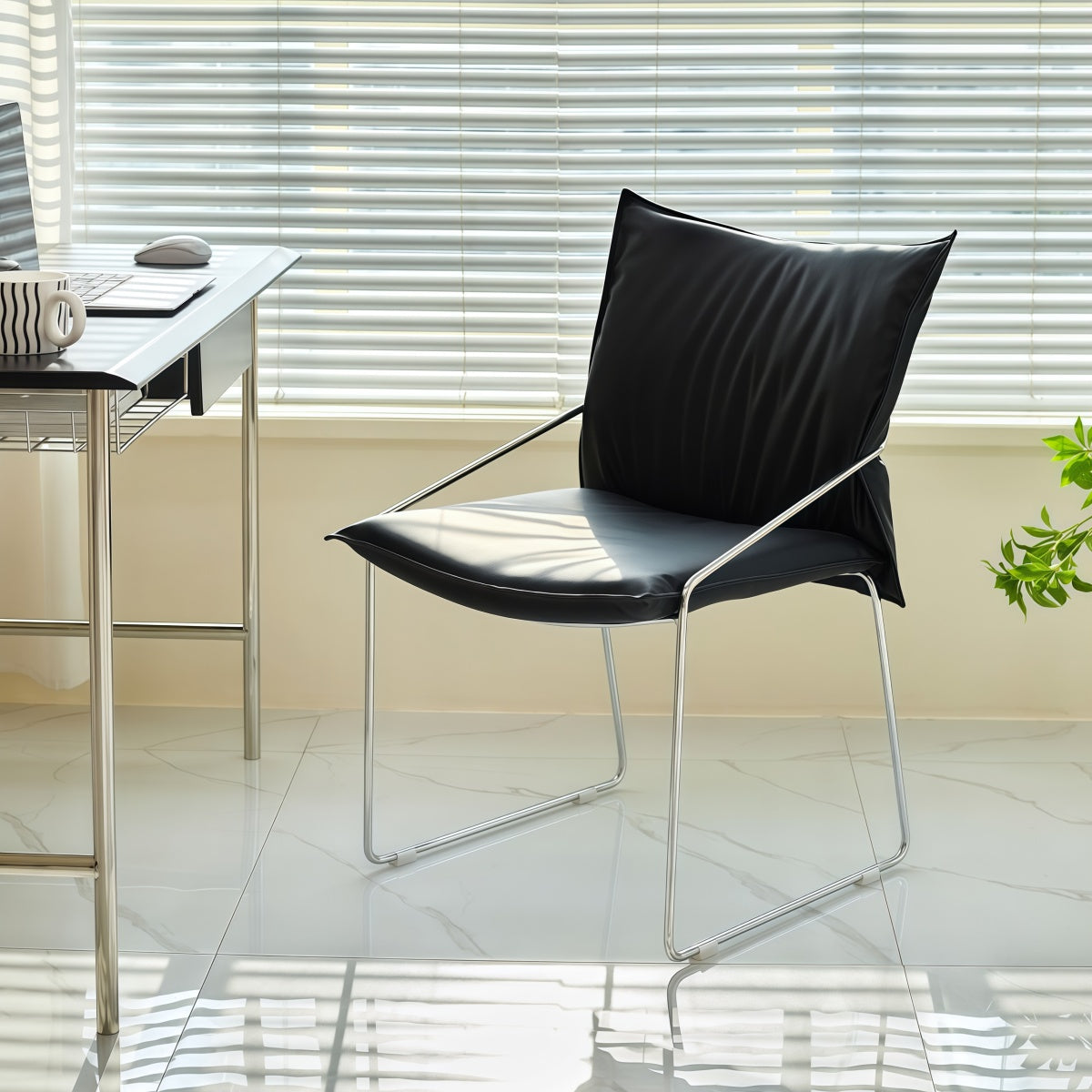 Antique Office Chair - Vintage Light Luxury Dining & Minimalist Lounge Chair
