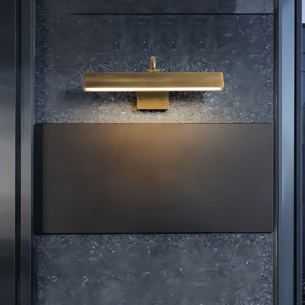All-Copper Outdoor Waterproof Wall Light—Suitable For Storefront Signage Vanity Mirrors And Artwork Illumination