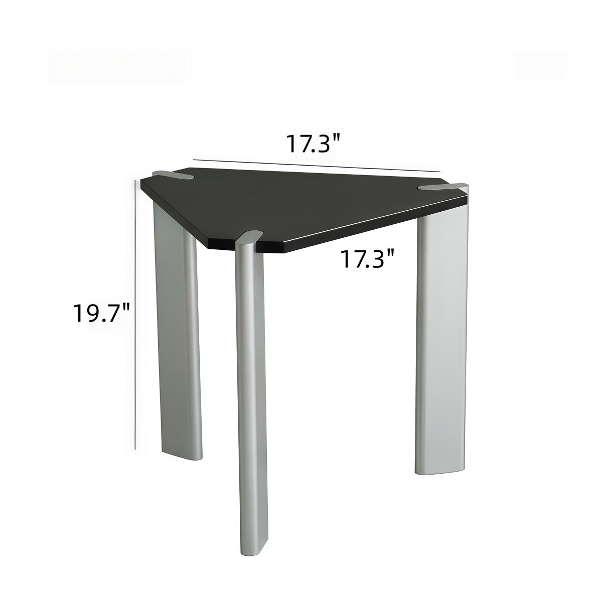 Movable Marine-grade Plywood Coffee Side Table for Small-space Sofas