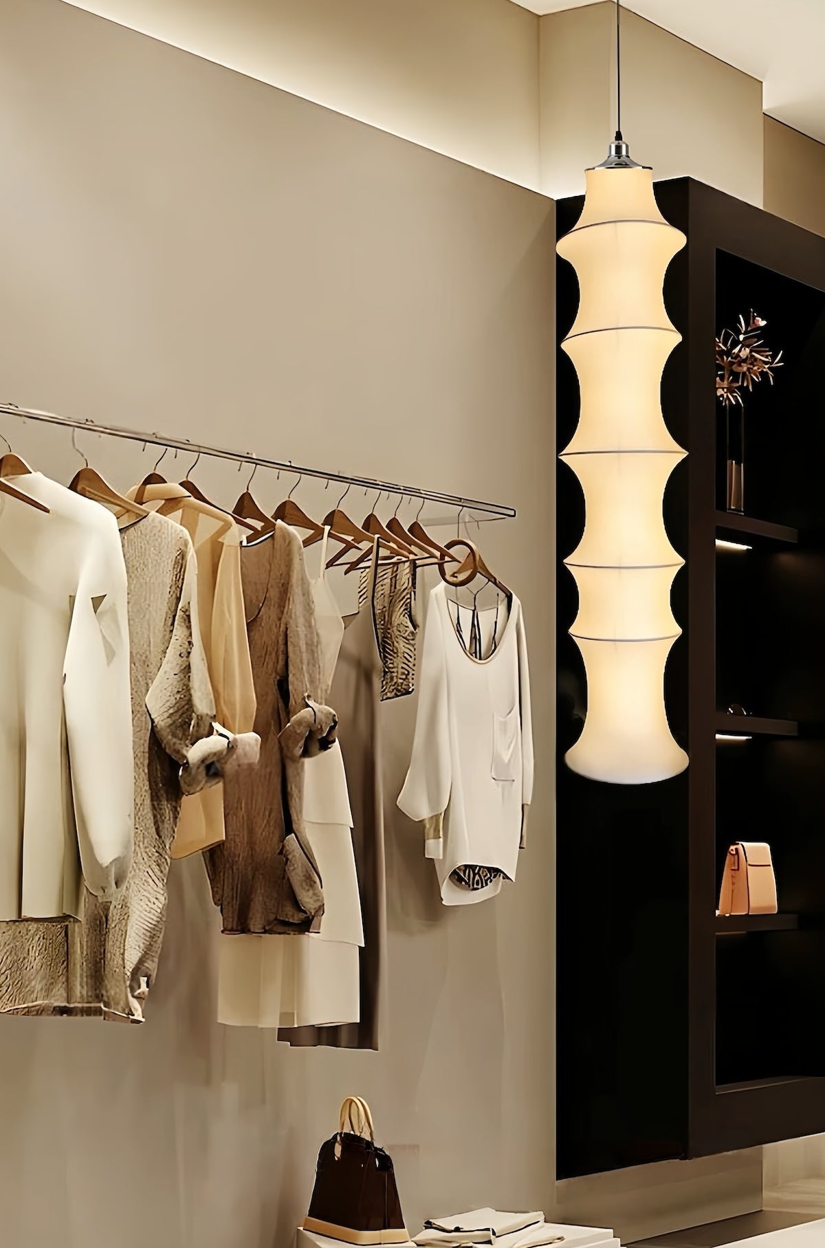 Hanging Pendant Light - Vintage Retro Bamboo Chandelier for Any Room